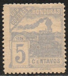 Honduras #105 1898 Nueva Hinged