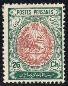 Iran #456 1909  Nueva  (Hinged)