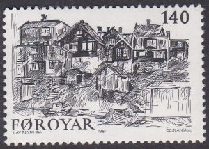 Islas Feroe  #60  1981  Nueva