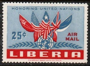 Liberia #C70 1952  Nueva (Hinged)