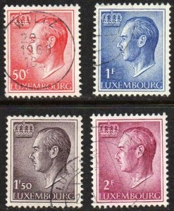 Luxemburgo #419 - 422   1965