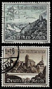 Alemania, III Reich #B160 - B161 1939