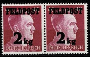 Alemania #MQ3  1944 Par  Nuevas NH