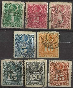 Chile # 25 - 32  1881