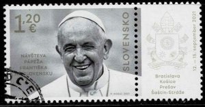 Eslovaquia #885 2021 "Papa Francisco"