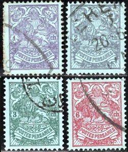 Iran #428 . 431  1907