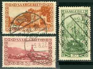 Saar #122, #124 y #126  1927