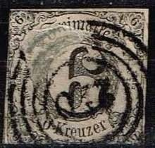 Thurn and Taxis Alemania #45 1852