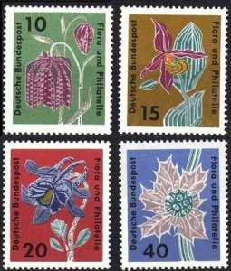Alemania #857 - 860 1963 Serie completa Nuevas NH