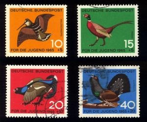 Alemania #B404 - B407  1965  Serie completa  (Hinged)