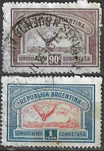 Argentina #C14 - C15   1928