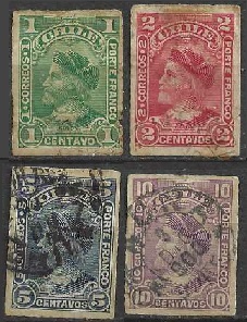 Chile # 25 - 27 y #31   1881