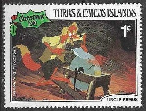 Islas Turcas y Caicos #498  1981 "Tío Remus"