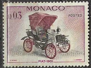 Monaco #487  1961  Nueva NH