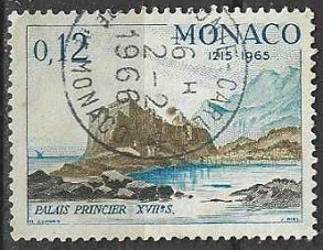 Monaco #619  1966  "Palacio del Principado"