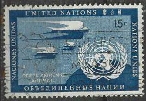 Naciones Unidas NY #C3 1951