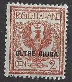 Oltra Giuba #2 1925  Nueva (Hinged)