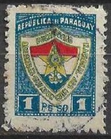 PARAGUAY #338  1937