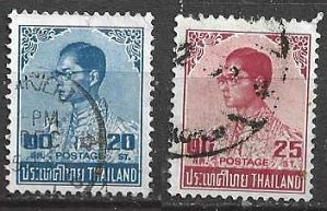 Tailandia #553 - 554  1973