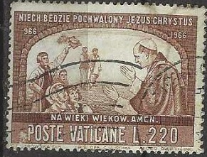 Vaticano #438 1966