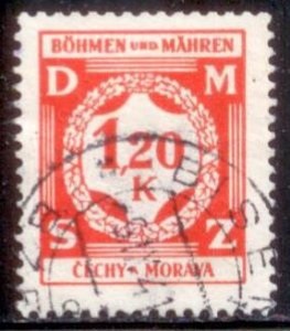 Bohemia y Moravia #O7   1941
