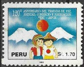 PERU #1051 1993 Nueva NH