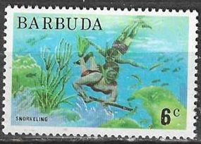 Barbuda #176 1974 Nueva NH
