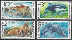 Bulgaria #3665 - 3668   1991  Nuevo NH