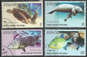 Cuba #4763 - 4764 y #4767 - 4768  2007   CTO