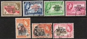 GHANA  #5 - 11  1957