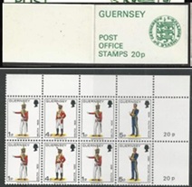Guernsey #102A  1974  Booklet  Nuevo "Uniformes