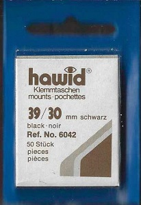 Stampmount Hawid precortado 24X31mm