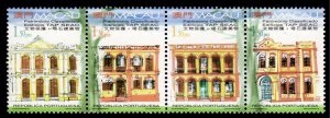 Macao #999 1999 Tira de 4 Nueva "Herencia arquitectónica"