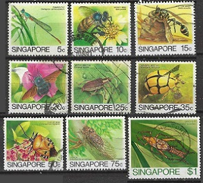 Singapur #453 - 461  1985