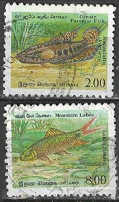 Sri Lanka #978 - 979   1990