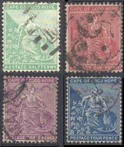 Cabo de Buena Esperanza #42 - 43 y #46 - 47   1896