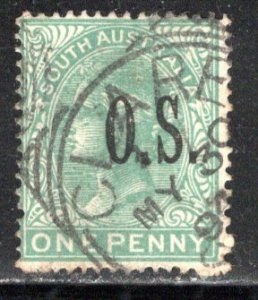 Australia del Sur #O62  1893
