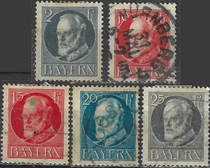 Bavaria #94, #98, #100 y #102 y 103  1916