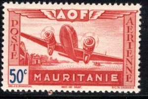 Mauritania #C6   1942  Nueva NH