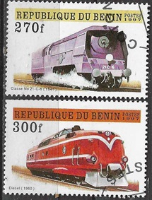 Benin  #962 - 963   1997