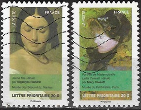 Francia #4172 y #4182 2012