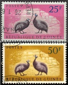 Guinea #225 y #227  1961
