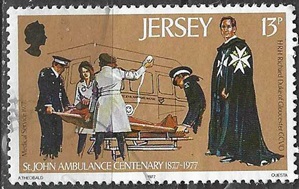 Jersey # 178 1977 "Centenario de la asociación de ambulancias de St. Jhon"