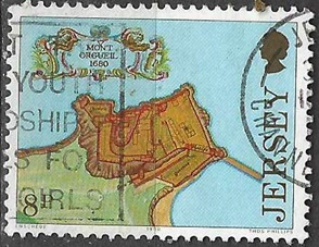 Jersey #222 1980 "Fortaleza del Monte orgueil"