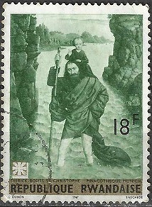 RUANDA #217 1967 "Pintura flamenca"