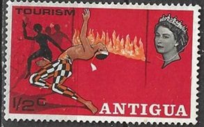 Antigua #208 1968 Nueva SG "Baile de limbo"