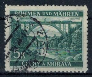 Bohemia y Moravia #44 1939 "Puente Lainsitz"