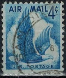 Estados Unidos #C48  1954