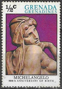 GRANADA GRANADINES #67   1975  «500 años del nacimiento de Miguel Angel»