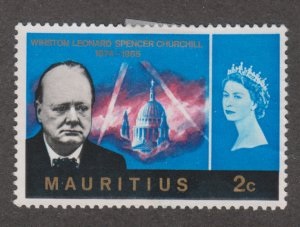 Mauricio #295  1966  Nueva  "Sir Winston Churchill"